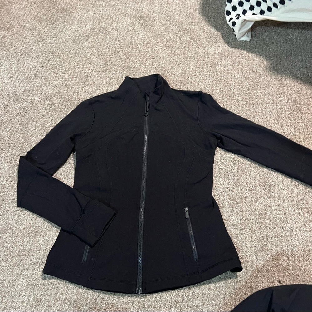 Black Lululemon Define Jacket
